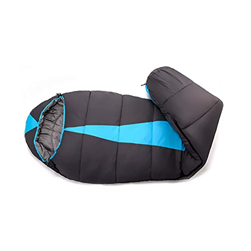 3 Season Lightweight Camping Sleeping Bag for Adults & Kids - Portable Hollow Cotton Sleeping Bag for Backpacking, Hiking, Travel, and Outdoor Festivals - Perfect for Camping Trips and Sleepovers