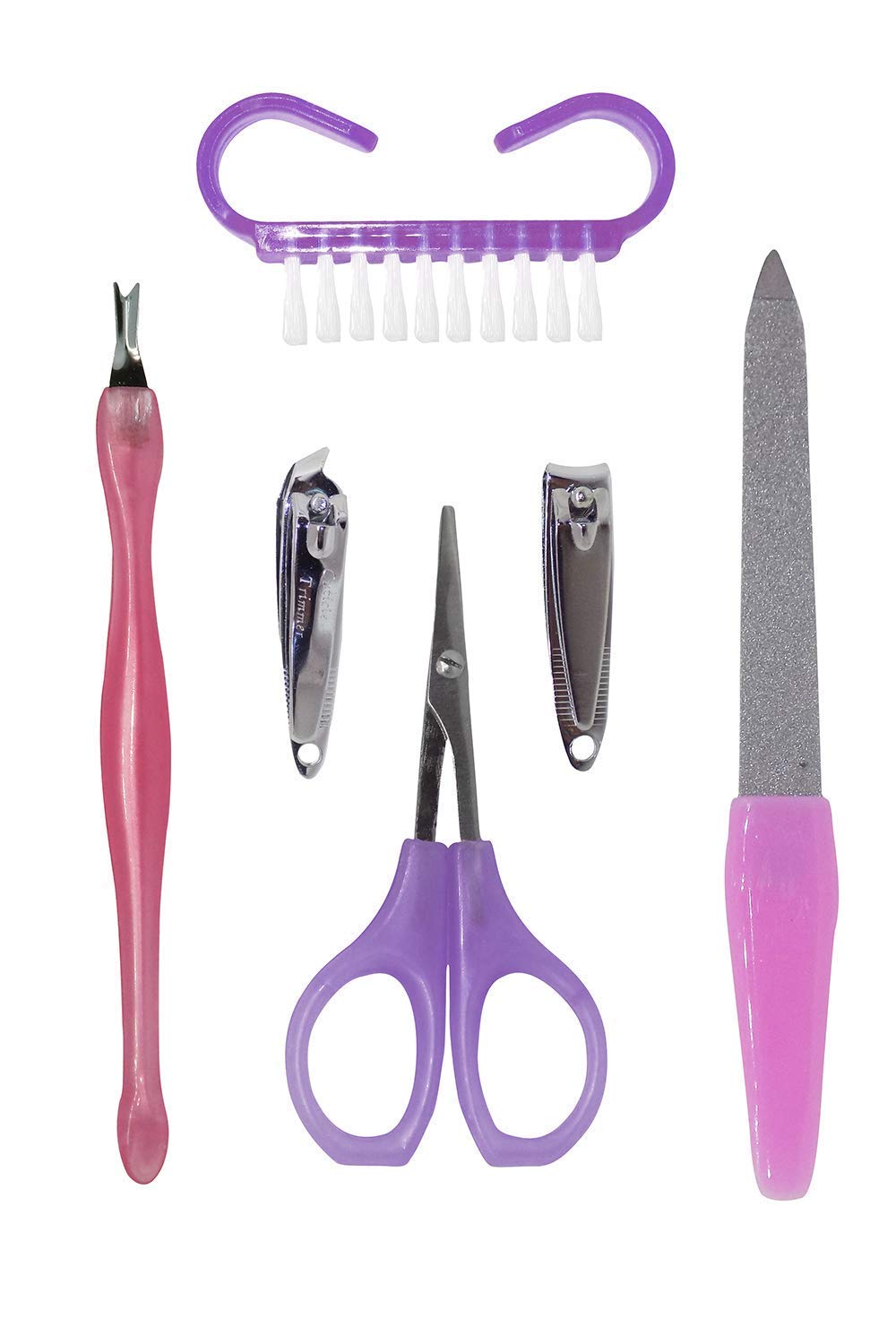 Professional Manicure Pedicure Kit for Women & Girls - 12-Piece Nail Care Set with Stainless Steel Tools | Perfect for Home Spa, Travel & Gifting