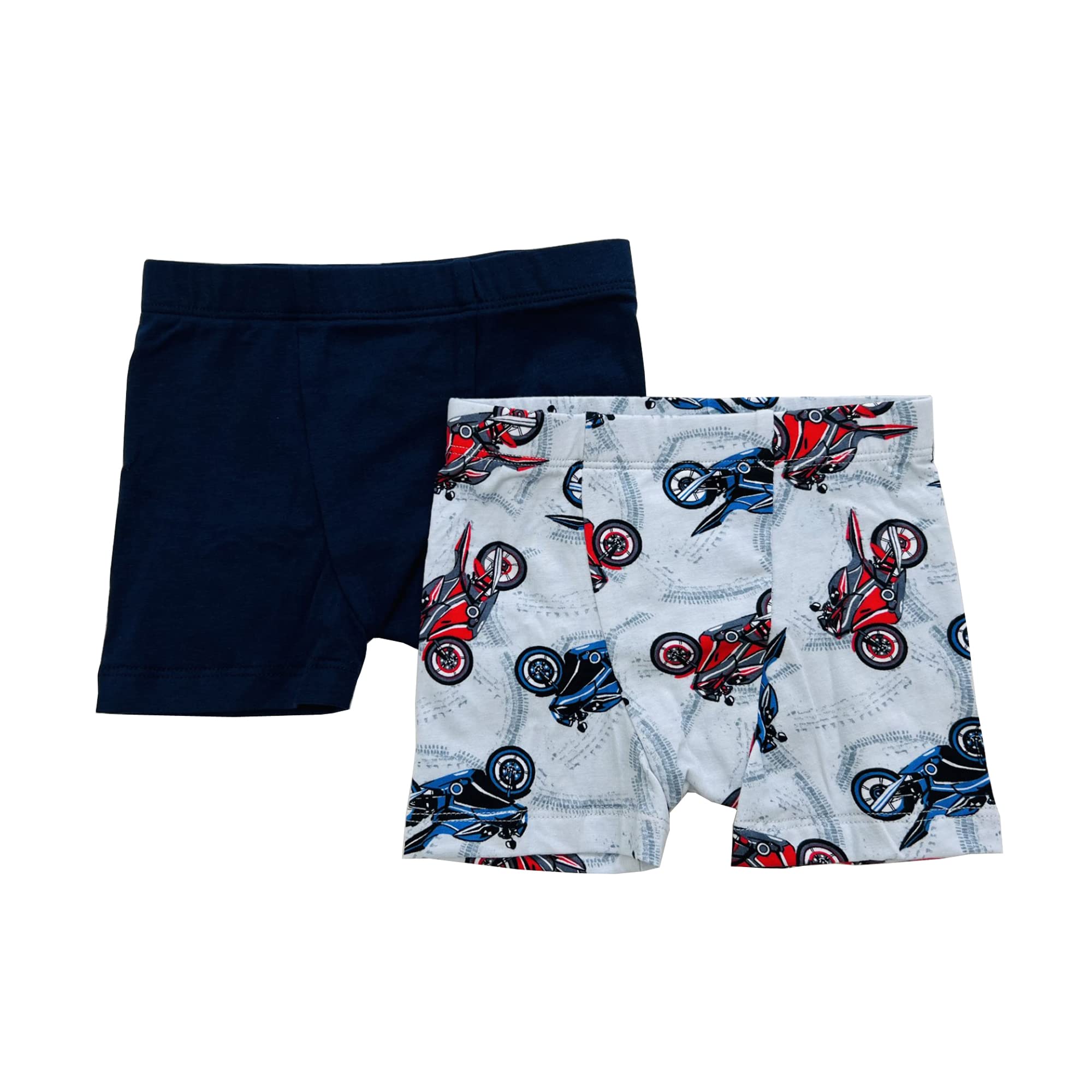 Esme Boys 2-Pack Cotton Boxer Briefs Underwear for Kids - Soft Breathable Boys' Underwear (XS, S, M, L, XL) - Perfect for School, Sports & Everyday Comfort
