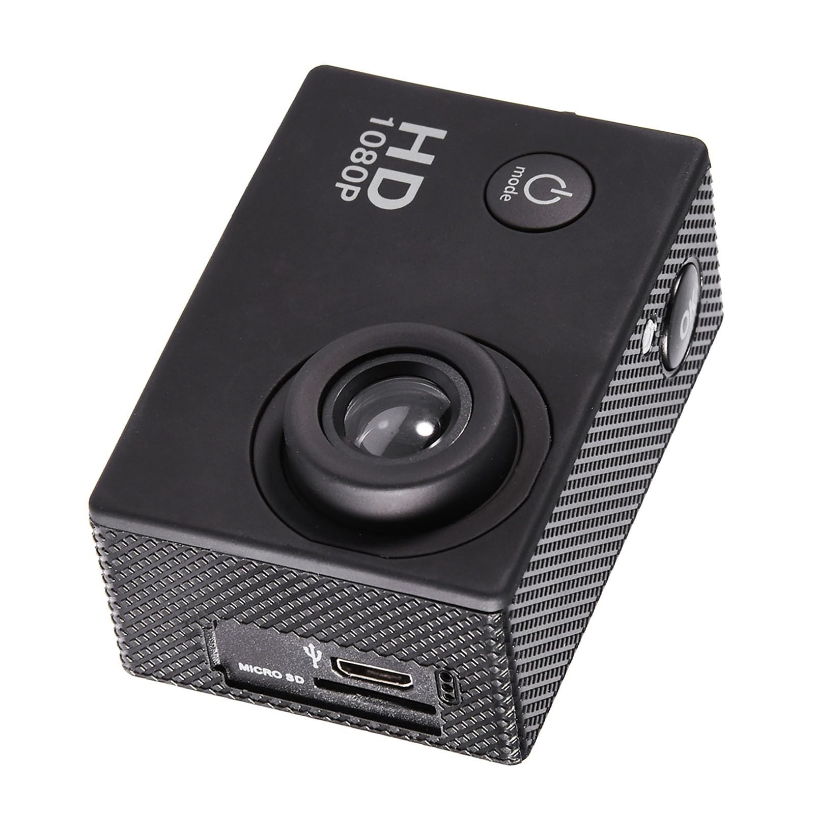 Fosa Waterproof Action Camera 4K HD - Outdoor Sports Camera for Cycling, Diving, Skiing with Waterproof Case, Rechargeable Battery & Mounting Accessories Kit (Black) - Perfect for Adventure Travel, Vlogging & Extreme Sports Recording