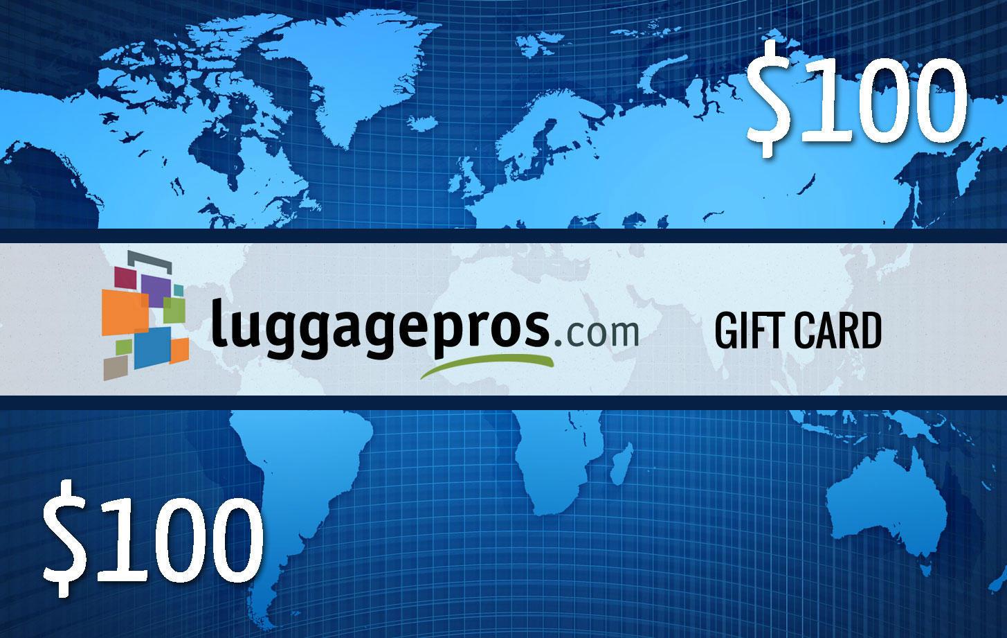 Luggage Pros Gift Cards - Perfect for Travel Lovers, Holidays & Special Occasions | Shop Now for Premium Luggage & Travel Accessories