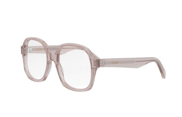 Celine THIN CL50151I 074 Pink Geometric Women's Eyeglasses - Stylish Cat Eye Frames for Women, Lightweight & Comfortable - Perfect for Work, Reading, and Fashion Accessories