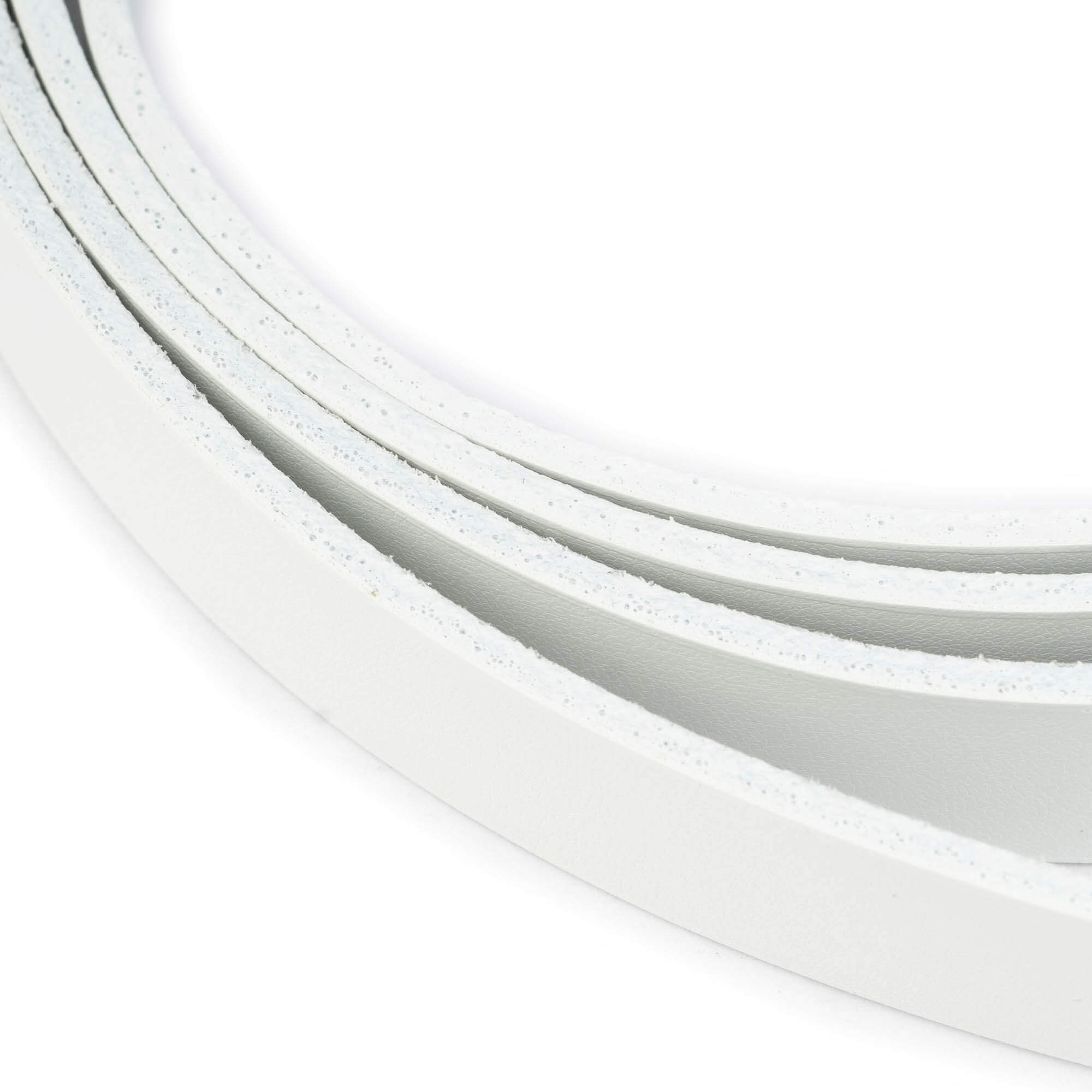 1.5 cm White Genuine Leather Replacement Belt Strap for Versace Buckles - Women's Fashion Accessory for Jeans, Dresses & Office Wear