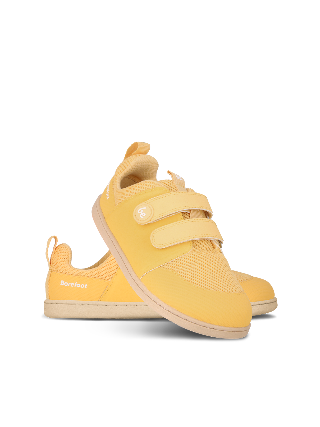 Be Lenka Bounty Kids Vegan Barefoot Sneakers for Boys & Girls - Lightweight Yellow Minimalist Shoes for Healthy Foot Development | Perfect for Outdoor Play, School & Everyday Wear