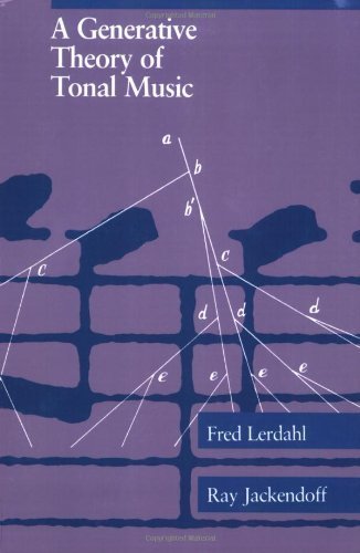 Generative Theory of Tonal Music by Fred Lerdahl | MIT Press (1996) | Music Theory Book for Composers, Students & Musicians | Perfect for Music Composition & Academic Study