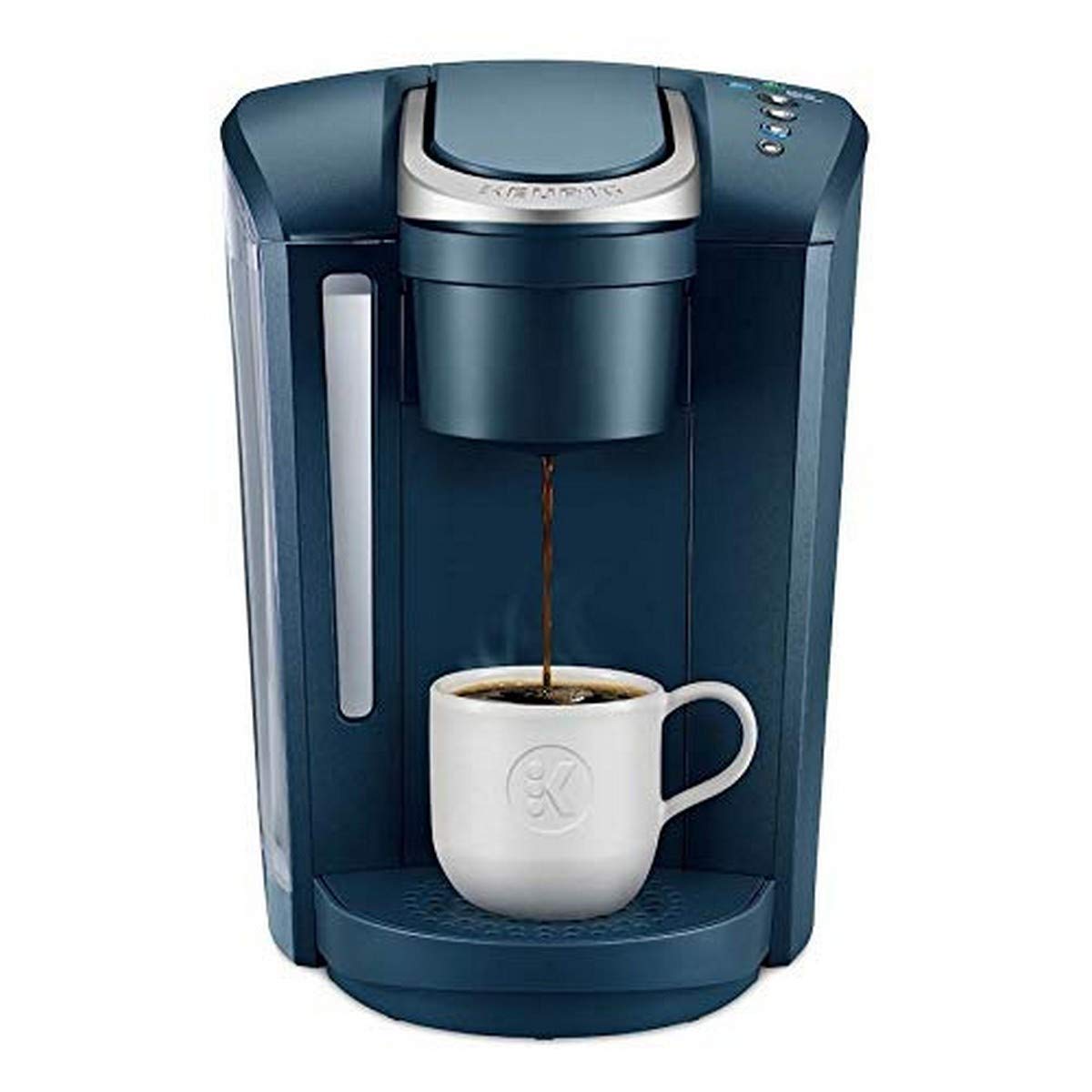 Keurig K-Select Single Serve Coffee Maker with Strength Control - 5 Cup Capacity, Marine Blue - Perfect for Home, Office & Small Spaces