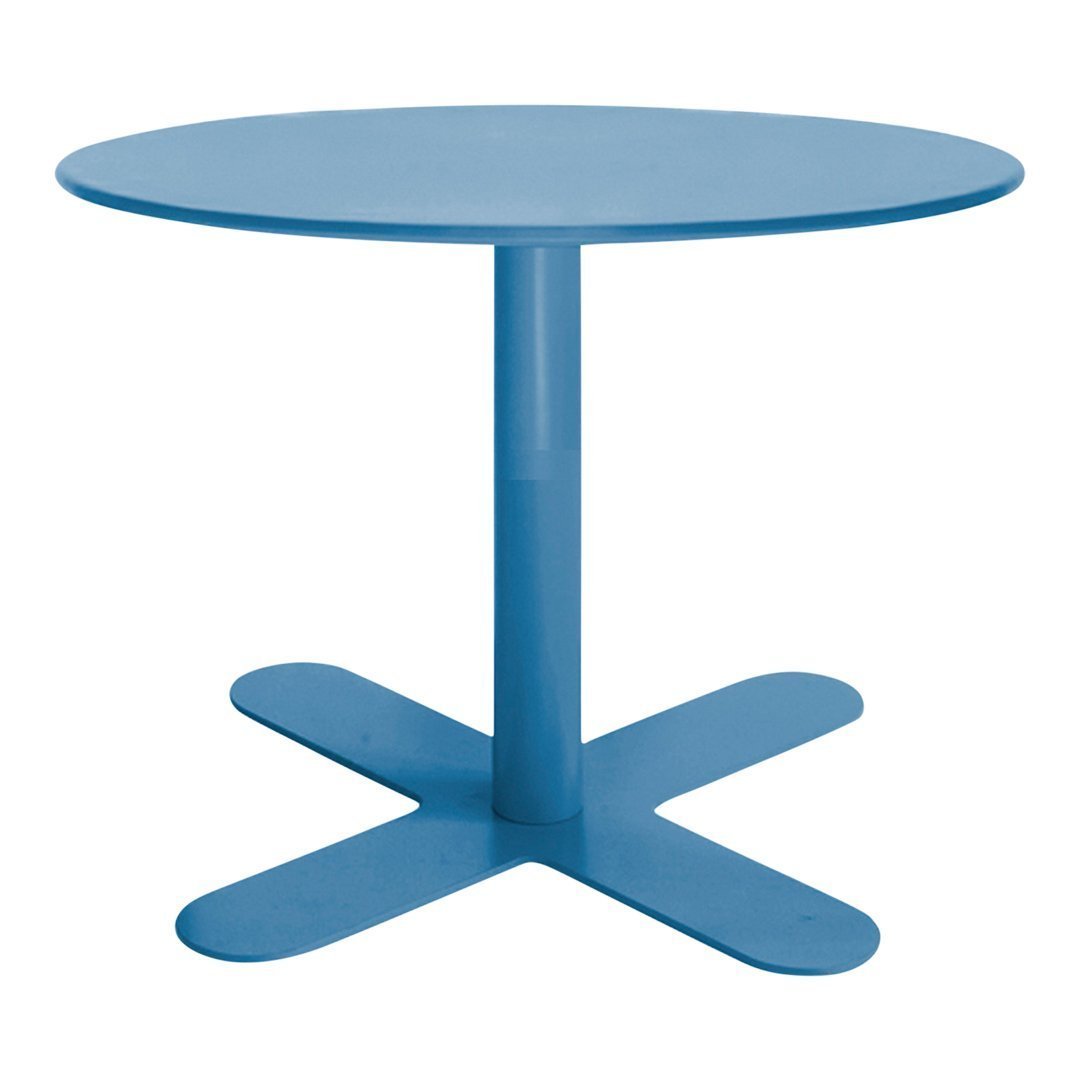 Antibes Round Side Table - Modern Accent End Table for Living Room, Bedroom & Office - Small Round Coffee Table with Sturdy Metal Base - Perfect for Home Decor & Small Spaces