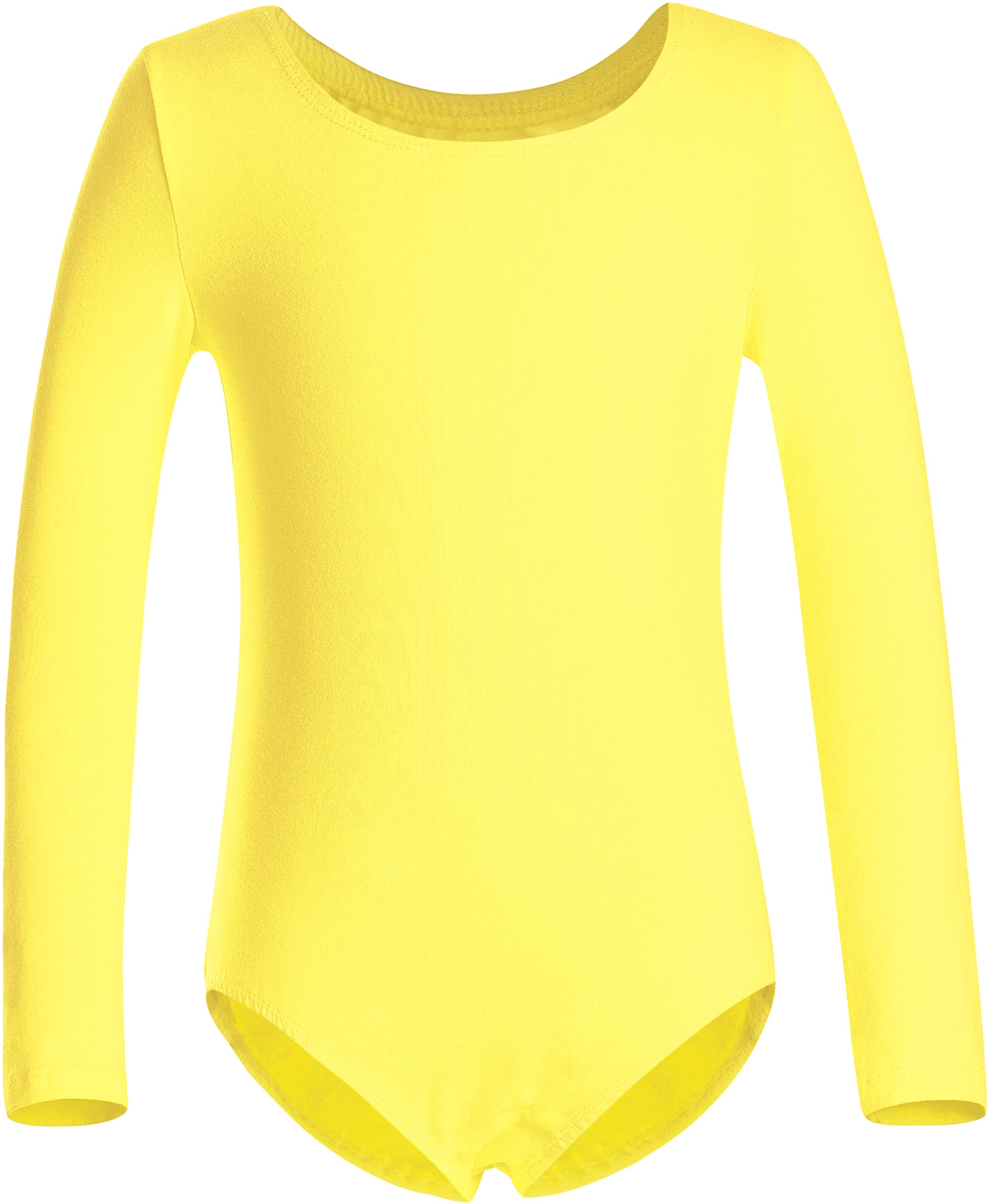 DANSHOW Girls' Long Sleeve Leotard - Toddler Ballet Dance Gymnastics Outfit - Stretchy Comfortable Performance Wear for Recitals, Practice & Competition