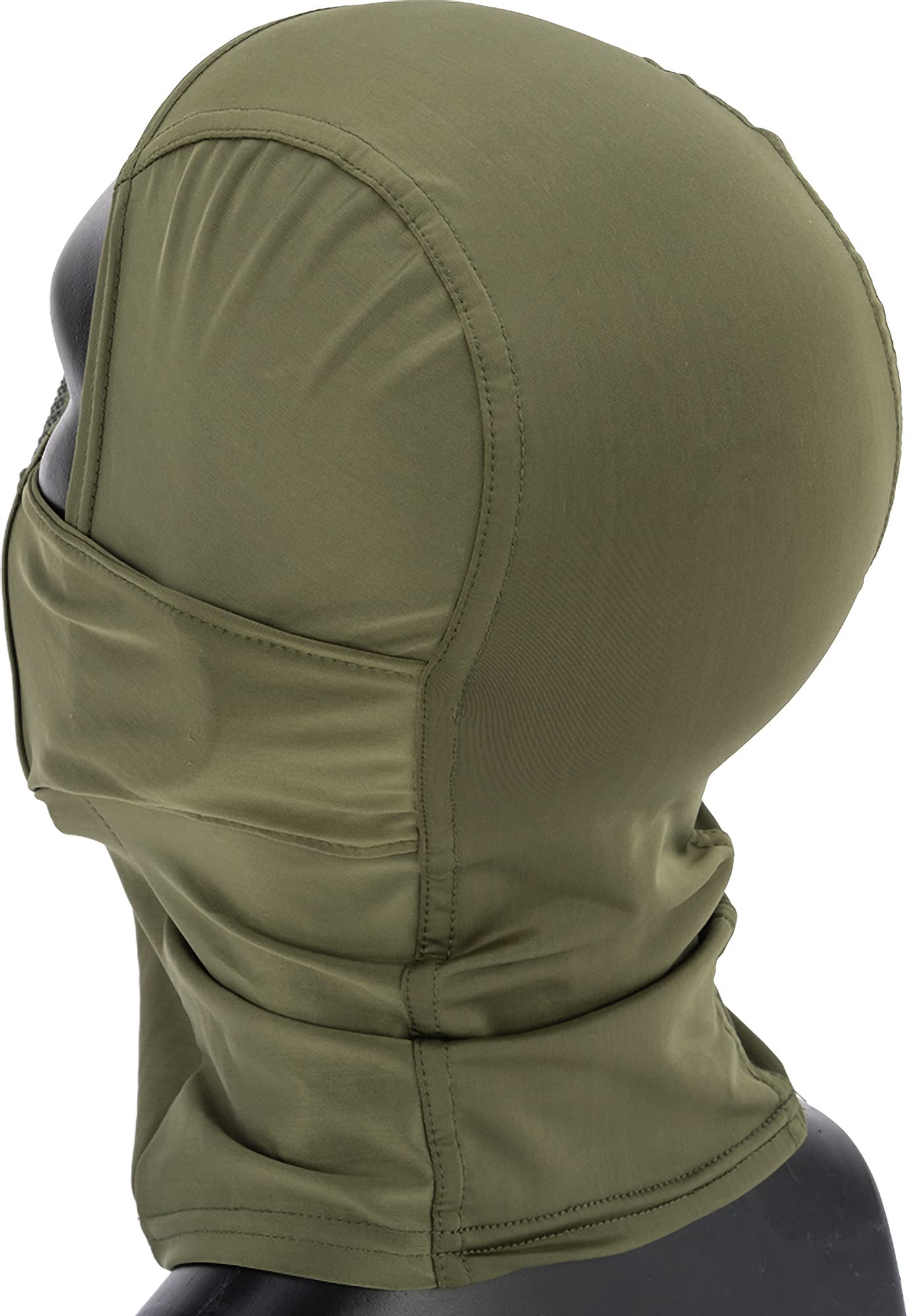Matrix Shadow Fighter Airsoft Hood with Mesh Mouth Protector - OD Green Tactical Headgear for Airsoft, Paintball & Outdoor Sports | Perfect for CQB, Milsim & Tactical Training