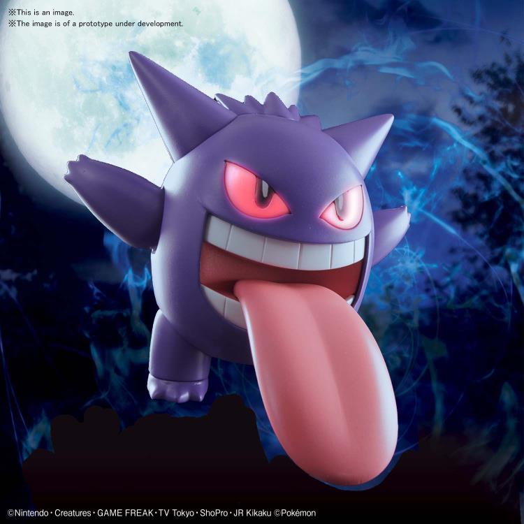 Bandai Pokemon Gengar Model Kit - Build Your Own Ghost-Type Pokemon Figure | Perfect for Collectors, Gifts & Pokemon Battle Displays