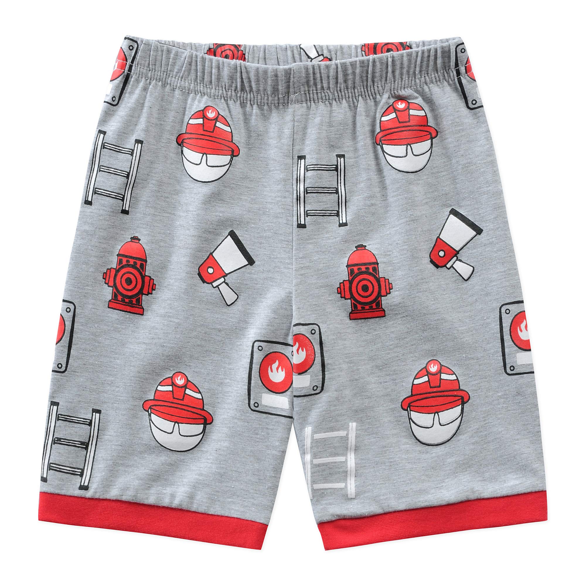 Monster Truck Toddler Boys Pajama Set - 100% Cotton Summer Sleepwear for Baby & Kids - Perfect for Playtime, Bedtime & Lounging