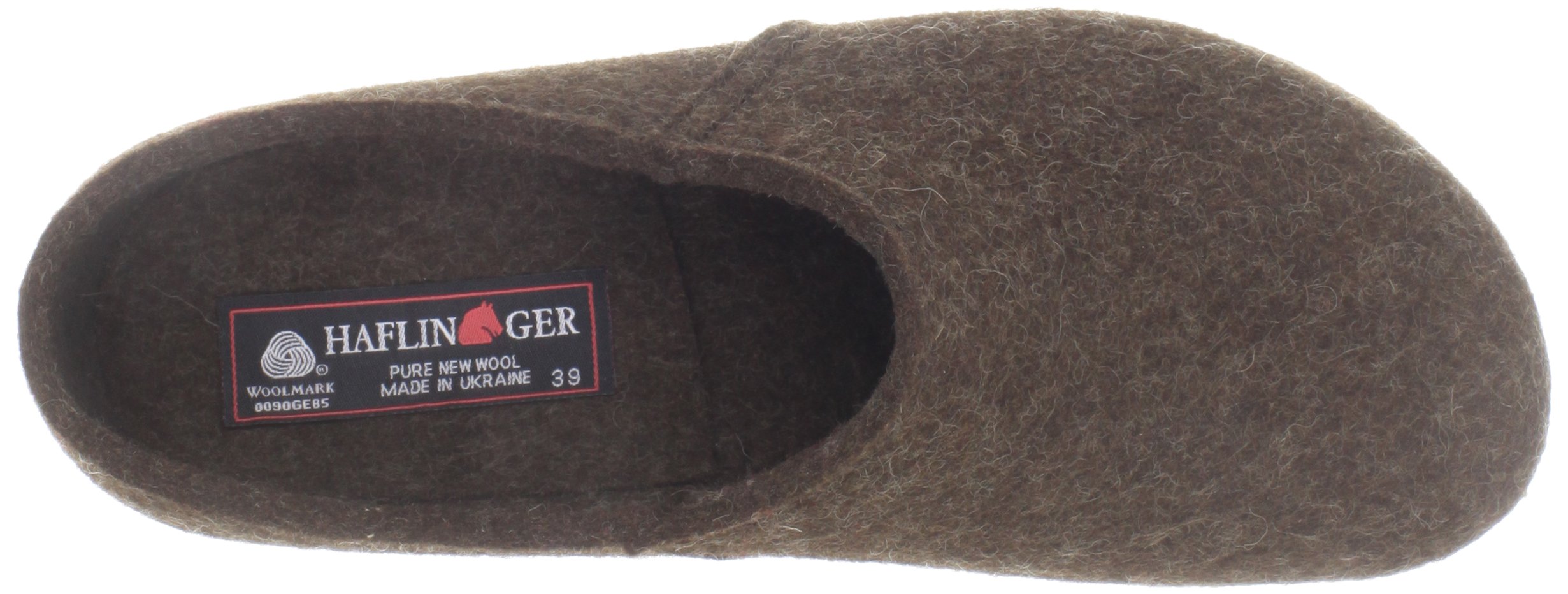 Haflinger Women's GZH Wool Slippers - Cozy Indoor & Outdoor House Shoes for Comfort and Warmth - Perfect for Relaxing at Home, Lounging, and Running Errands