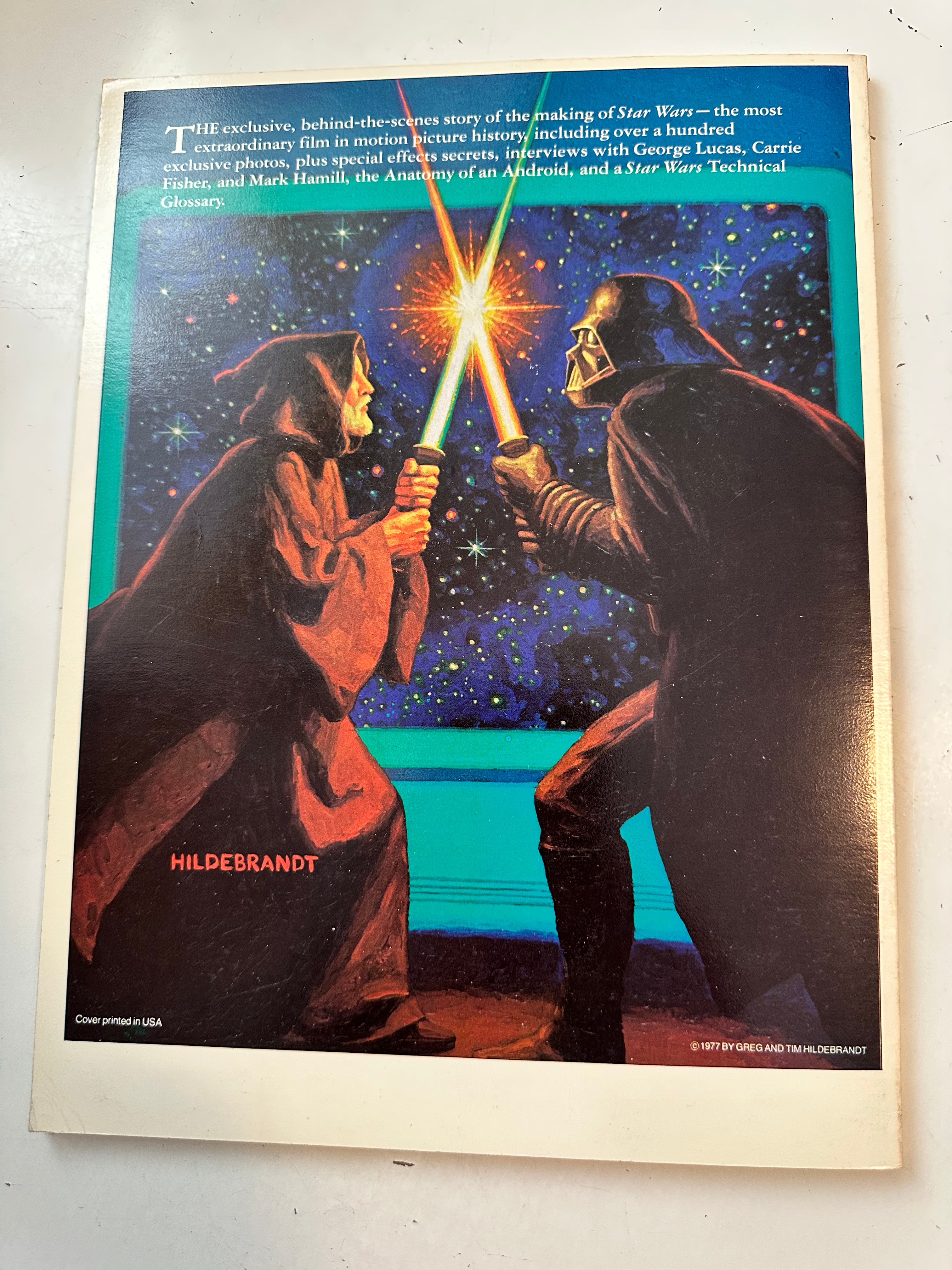 1977 Star Wars Soft Cover Book - Original Star Wars Album | Collectible Vintage Memorabilia for Fans & Movie Enthusiasts | Perfect for Display, Gifts & Nostalgic Collections