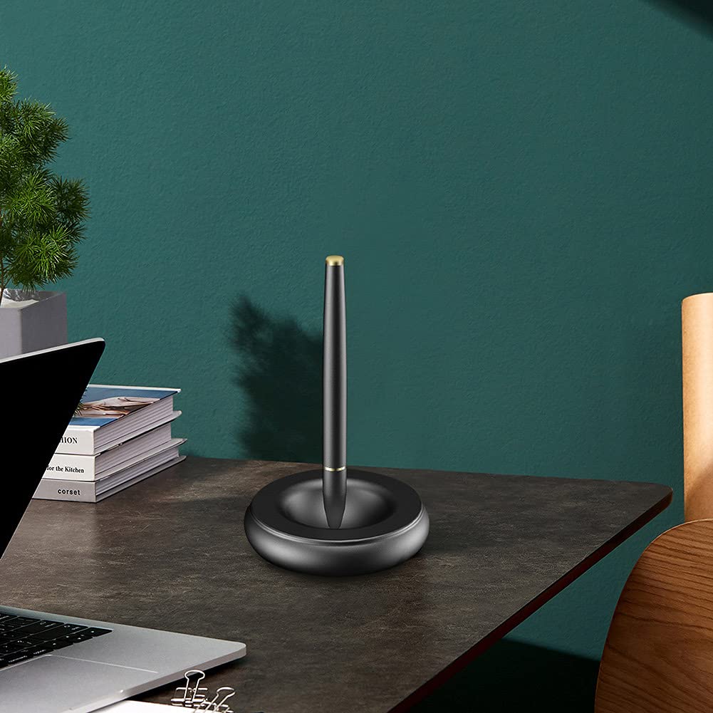 Magnetic Floating Pen - Levitating Pen with Magnetic Holder, Self-Standing Hover Pen, 360° Swing Fidget Toy for Office & Business | Luxury Gift for Professionals & Pen Enthusiasts | Perfect for Stress Relief, Desk Decor & Unique Gifting