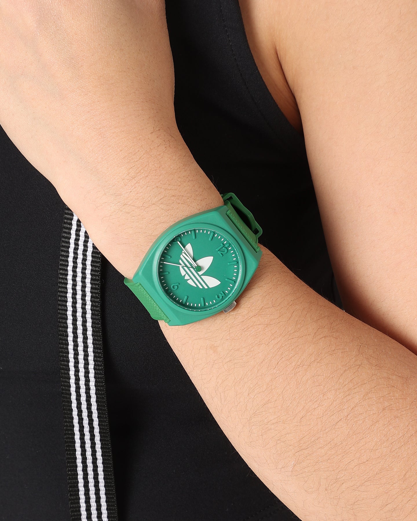 Adidas Project Two Green Sports Watch - Stylish Digital Watch for Men & Women - Perfect for Running, Gym & Outdoor Activities