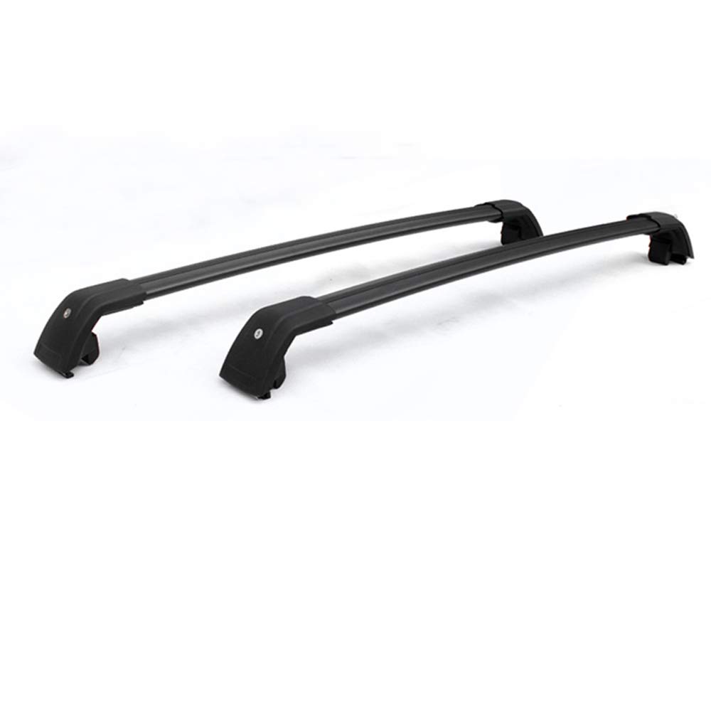 2Pcs Black Lockable Roof Rail Cross Bars for KIA Sorento 2020-2021 | Heavy Duty Cargo Rack | Perfect for Camping, Road Trips & Outdoor Adventures