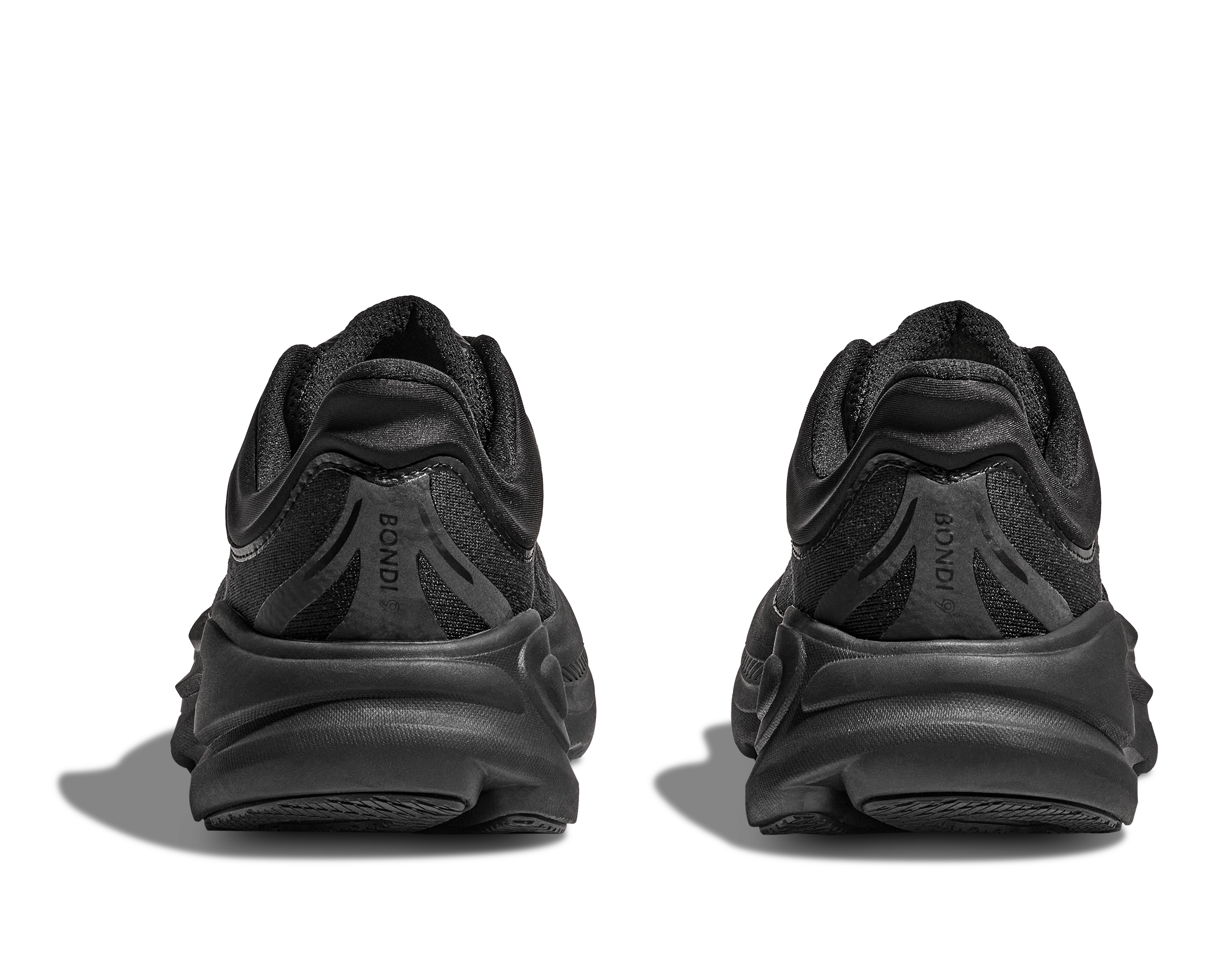 Hoka Women's Bondi 9 Running Shoes - BBLC Black/Black - Cushioned Comfort for Long Distance Running & Walking