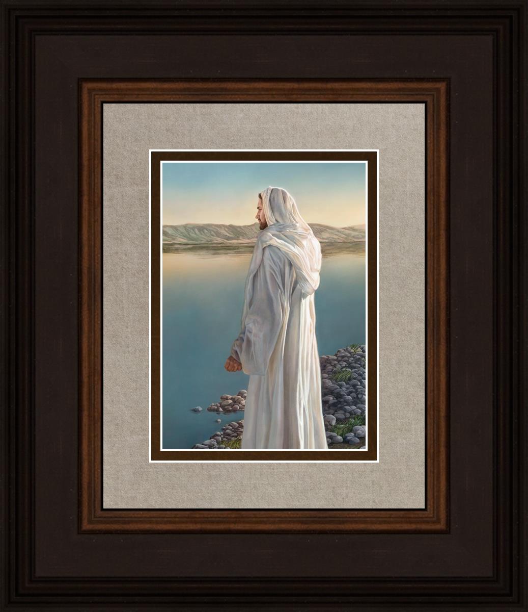 Come Follow Me by Liz Lemon Swindle - Inspirational Christian Art Print for Home, Office & Church Decor - Perfect for Gifts & Spiritual Uplift