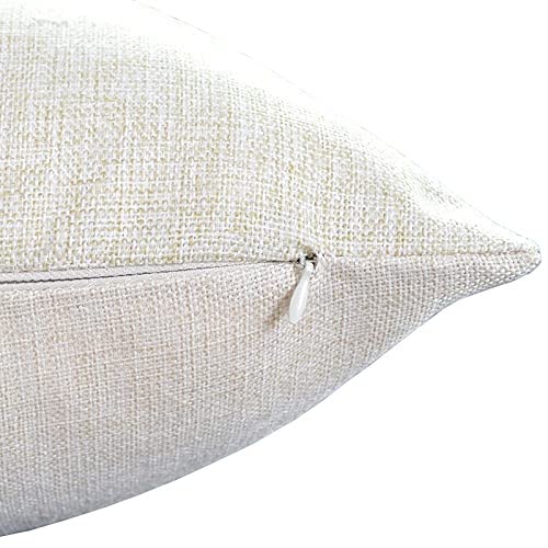 TSSOHU Farmhouse Floral Pillow Cover 18x18 Inch - Yellow Sunflower with Green Leaves Decorative Throw Pillow Case for Couch, Bed, Sofa - Summer Home Decor & Outdoor Patio Accent