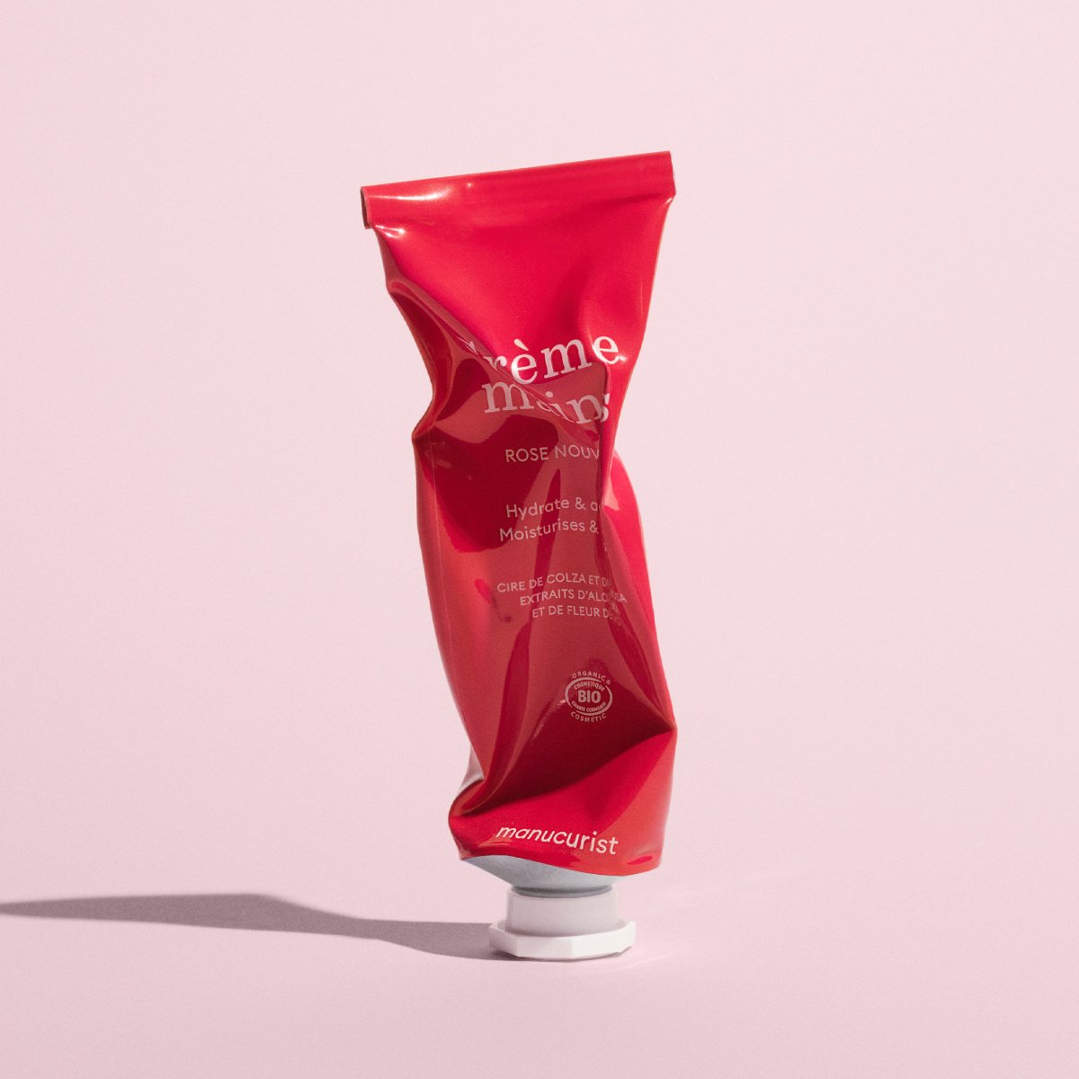 Organic Rose Hand Cream for Dry Skin - Hydrating & Nourishing Daily Moisturizer with Natural Ingredients | Perfect for Office, Travel & Home Use