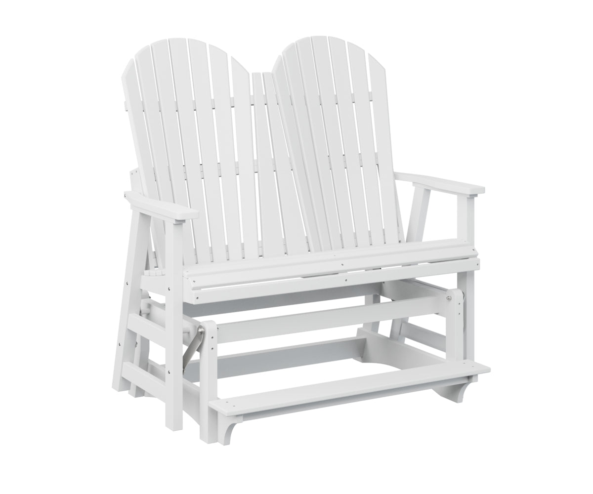 Berlin Gardens ComfoBack Double Counter Glider - Outdoor Patio Swing Bench for Porch, Garden, Deck & Backyard Relaxation