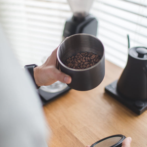 Fellow Atmos Coffee Vacuum Canister - Airtight Coffee Storage Container for Freshness | Keep Coffee Beans Fresh Longer | Perfect for Home, Office & Travel Use