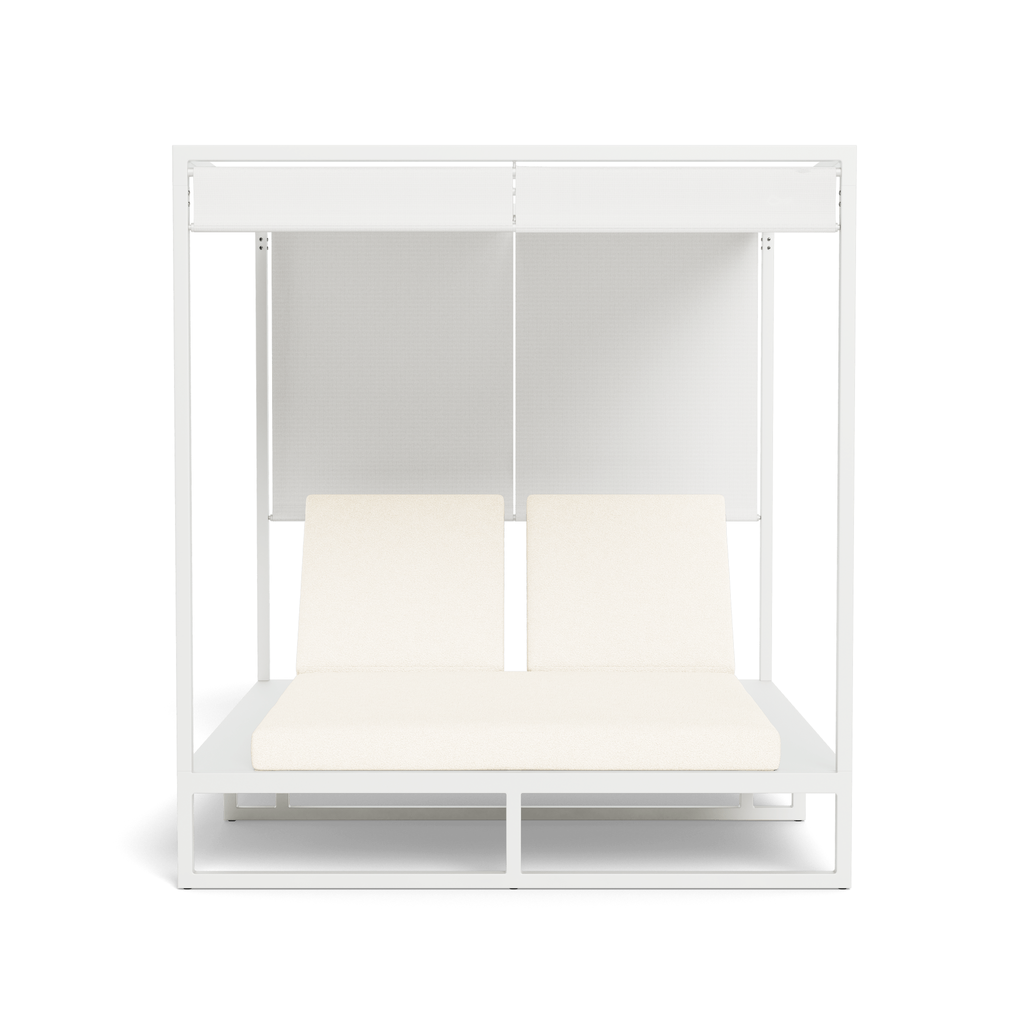 Hayman Aluminum Curtain Cabana - Lightweight Outdoor Sunshade for Patio, Poolside, and Beach - Perfect for Relaxation and Shade