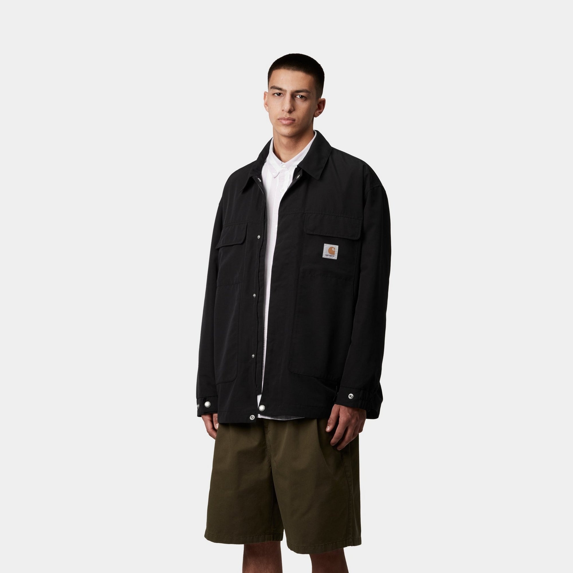 Liam Jacket for Men - Stylish Black Waterproof Windbreaker | Perfect for Outdoor Hiking, Travel & Everyday Wear