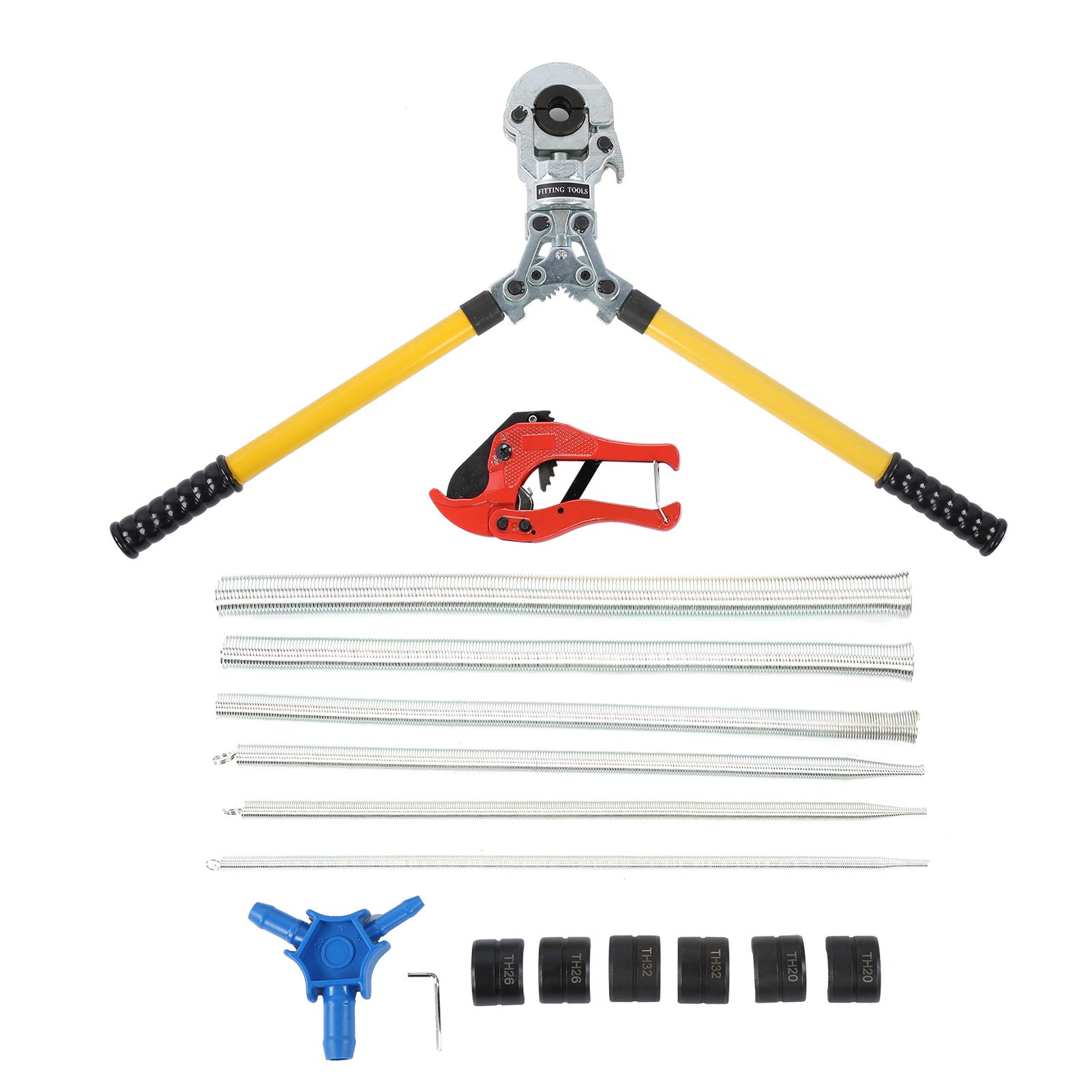 13Pcs Tube Clamps for Copper Pipe Joints - Heavy Duty Plumbing Crimping Clamps for Valve Connections & Pipe Repair - Perfect for Home Plumbing, HVAC Systems & DIY Water Pipe Projects