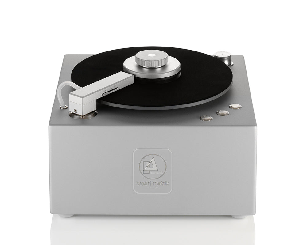 ClearAudio Smart Matrix Silent Record Cleaning Machine – Professional Vinyl Record Cleaner for Audiophiles – Perfect for Home Studios & Music Enthusiasts