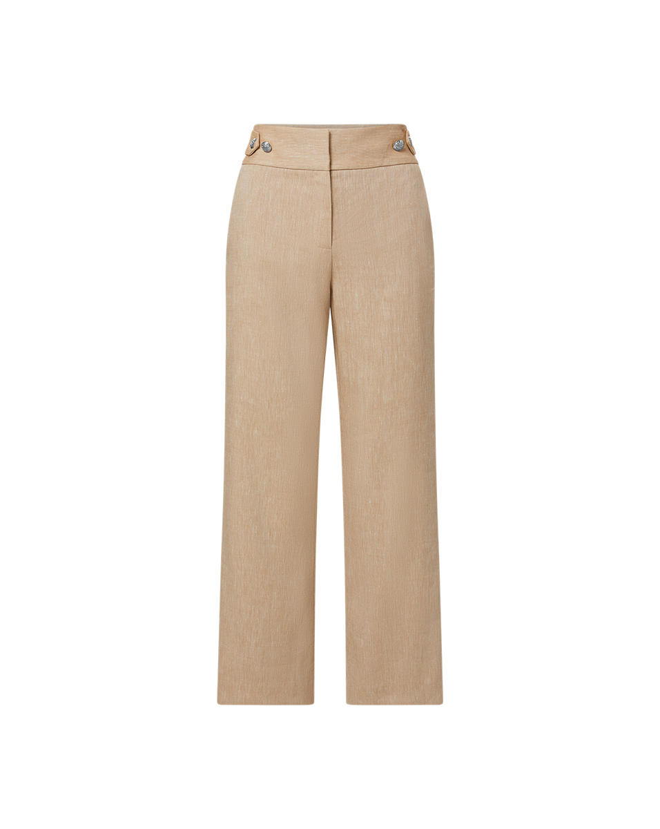 Aubrie Linen Pants for Women - Soft & Breathable High Waisted Wide Leg Trousers - Perfect for Summer, Office Wear & Casual Outfits