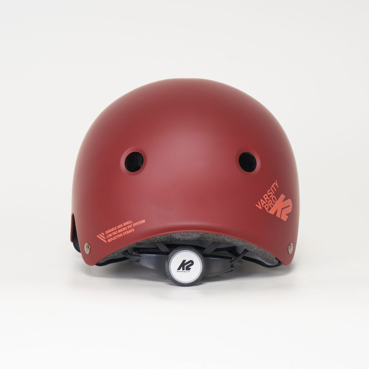 K2 Varsity Pro Burgundy Ski Helmet - Lightweight & Durable for Men & Women - Perfect for Skiing, Snowboarding & Winter Sports