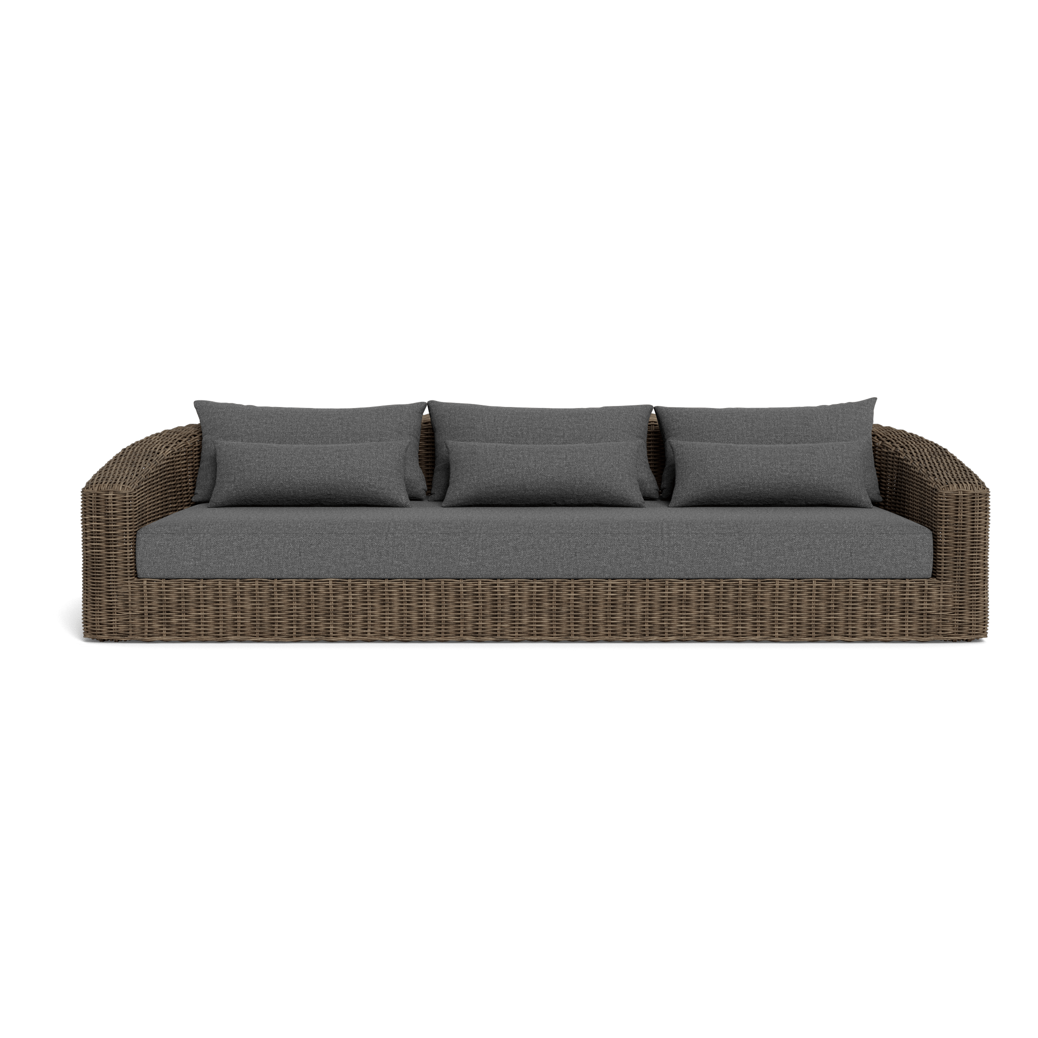 Barcelona 3-Seat Sofa - Modern Sectional Couch for Living Room, Lounge & Office - Comfortable Upholstered Furniture for Home Decor