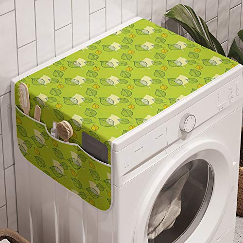 Pale Yellow Apple Green