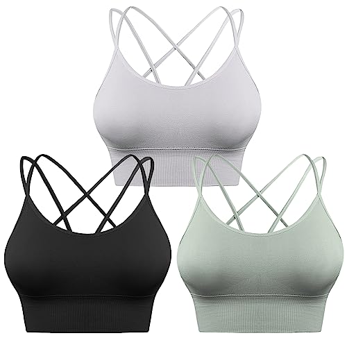 3 Pack-black+green+light Grey
