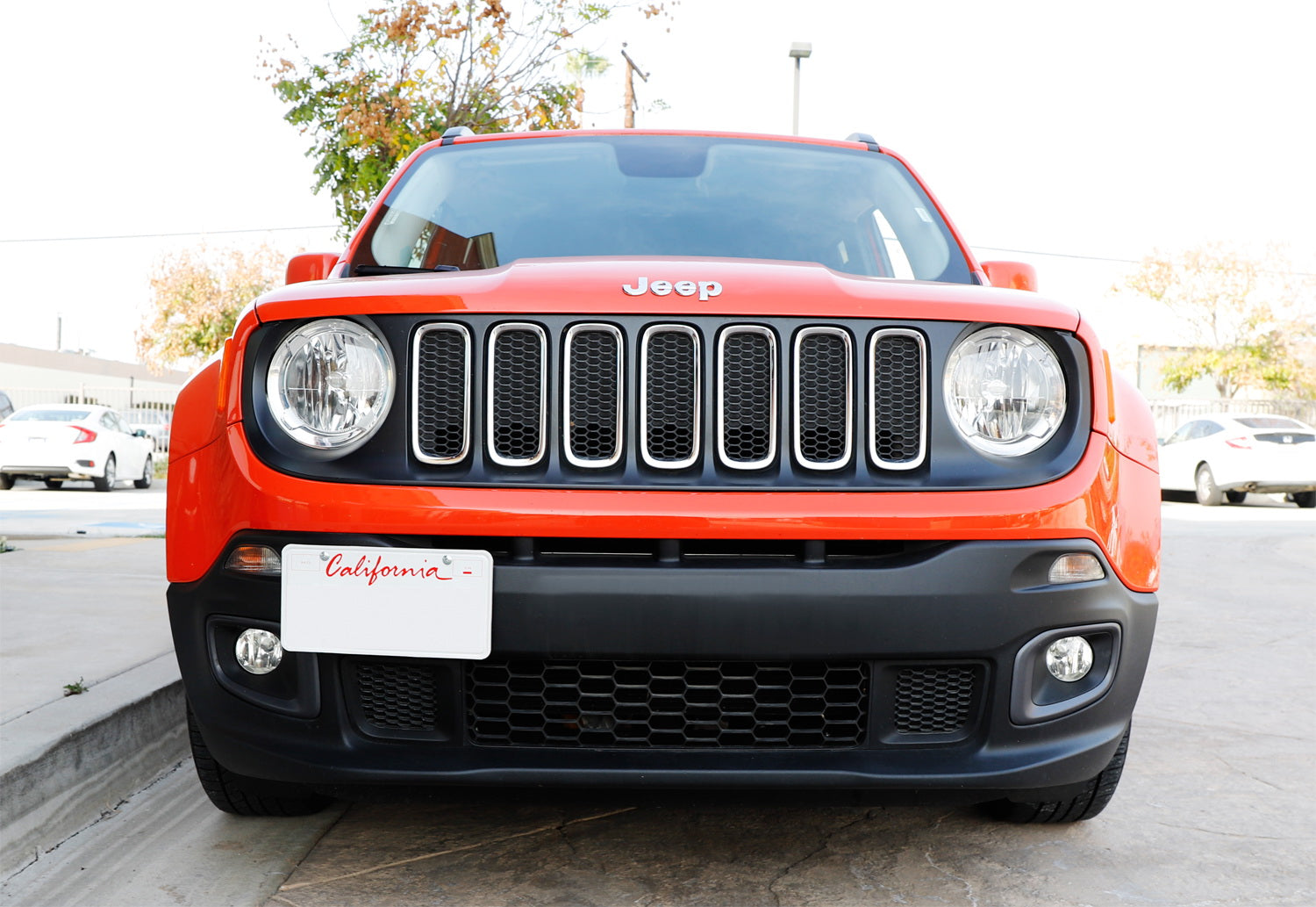 Jeep Renegade Bumper Tow Hook License Plate Bracket Mount Holder - Compatible with 2015 & Newer Models - Perfect for Off-Roading & Custom Front End Styling