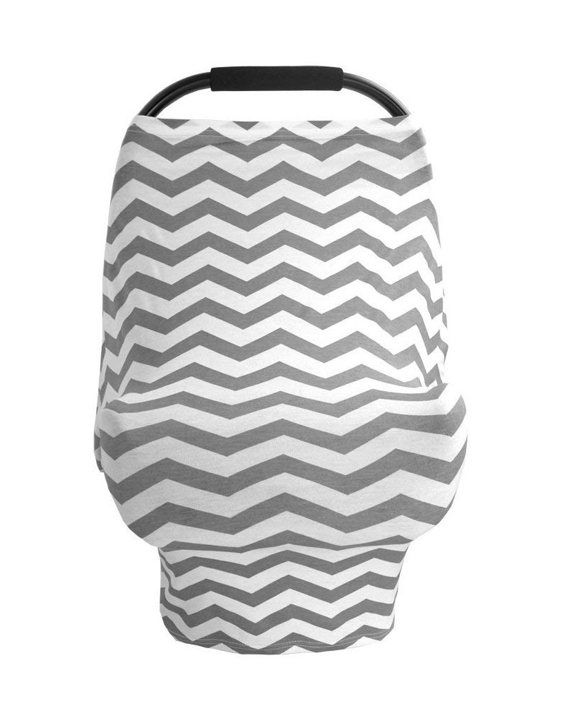 **Baby Car Seat Covers for Boys & Girls - Soft Stretchy Nursing Cover, High Chair & Shopping Cart Protector - Breastfeeding Canopy for Car Seats & Strollers (Perfect for Travel, Shopping & On-the-Go Feeding)**