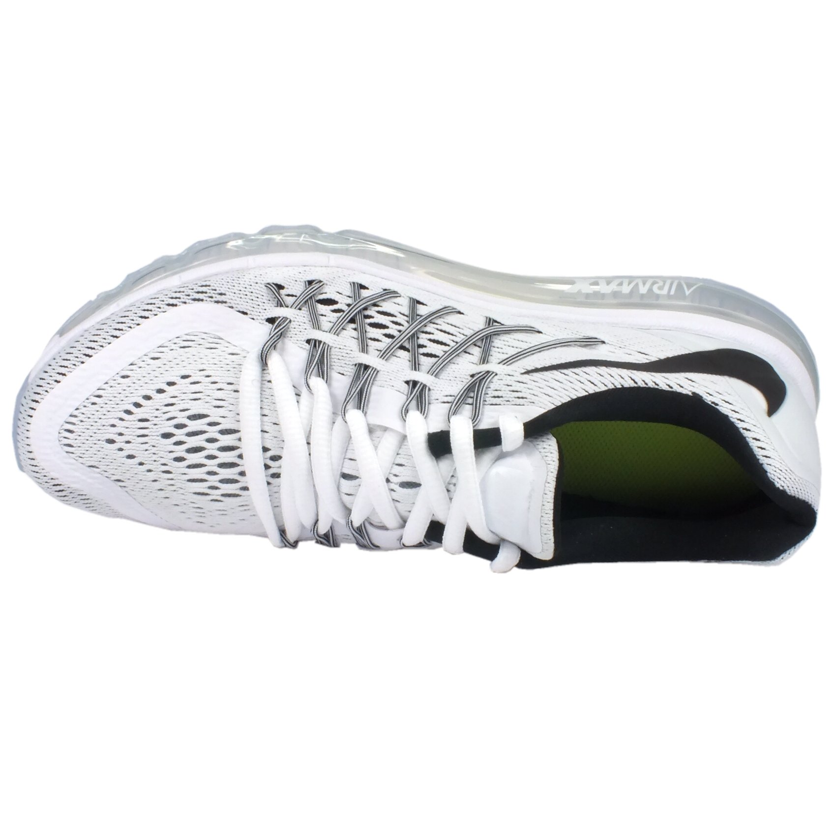 Nike Air Max 2015 (GS) Boys' Running Shoes - Black/White - Size 5 M US - Lightweight Cushioned Sneakers for School, Sports & Everyday Wear