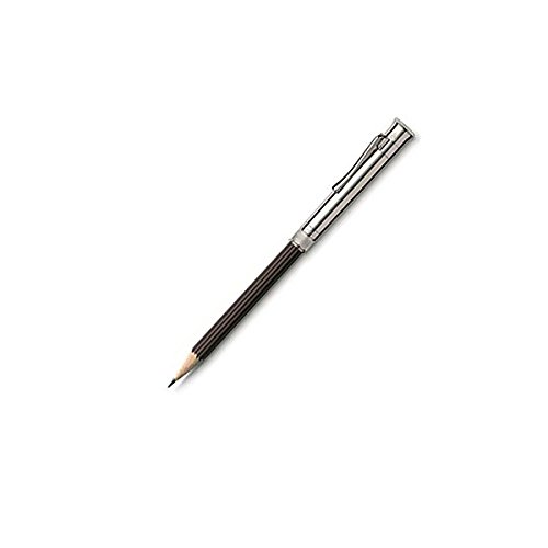 Graf von Faber-Castell Platinum Plated Perfect Pencil - Black Luxury Writing Instrument for Professionals & Gift Giving | Office, Business Meetings, Signature Collection