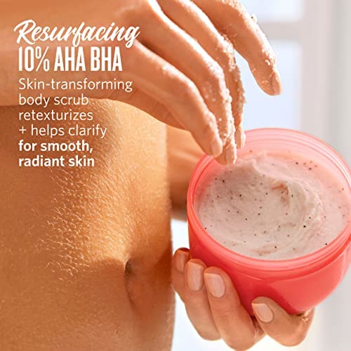 SOL DE JANEIRO Bom Dia Brightening AHA Body Scrub & Body Wash Duo - Exfoliating & Smoothing Treatment for Glowing Skin - Perfect for Shower & Spa Day Self Care Routine