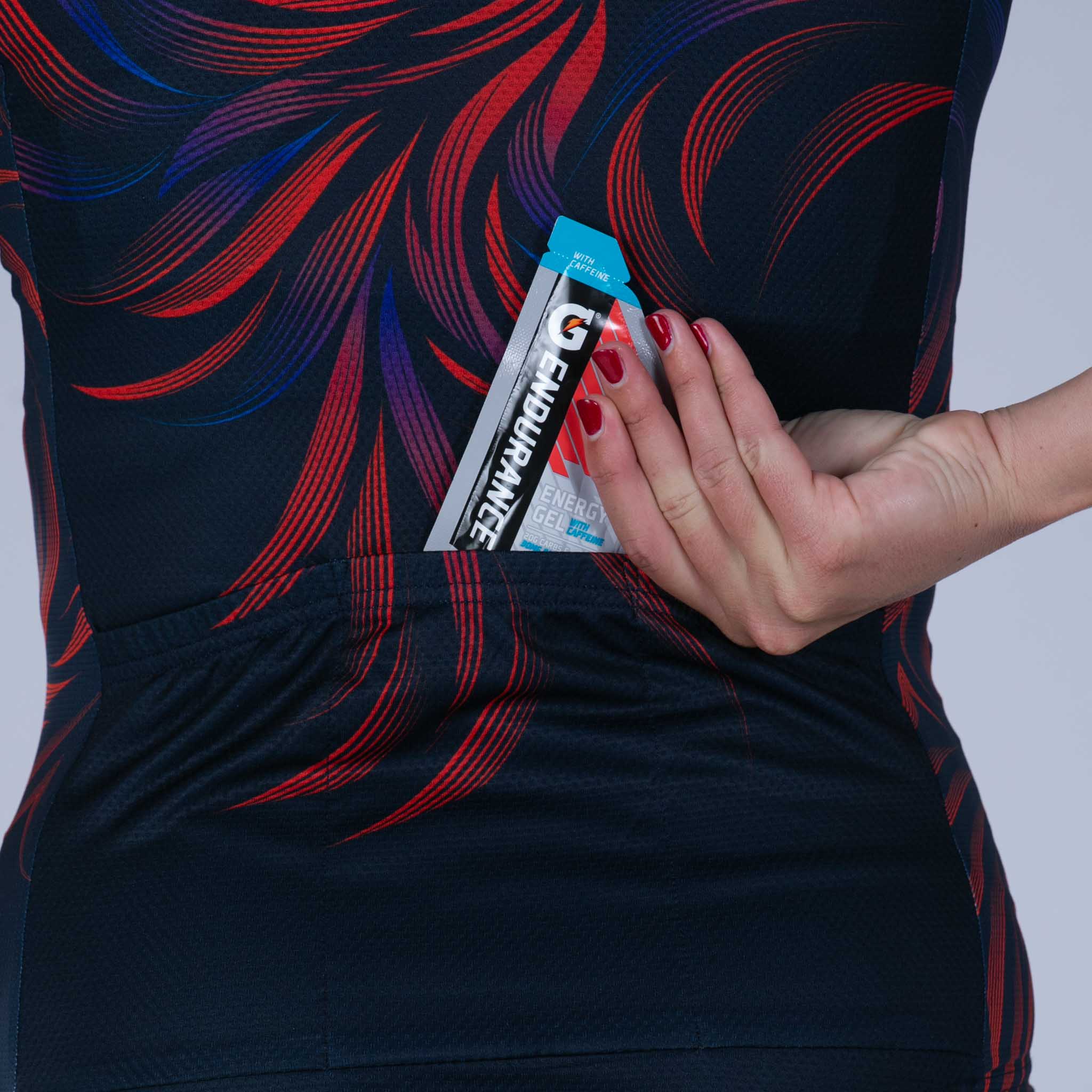 Women's Cycling Aero Jersey - Lightweight & Breathable Performance Bike Shirt for Road & Mountain Biking | Phoenix Design | Ideal for Training, Racing & Outdoor Sports