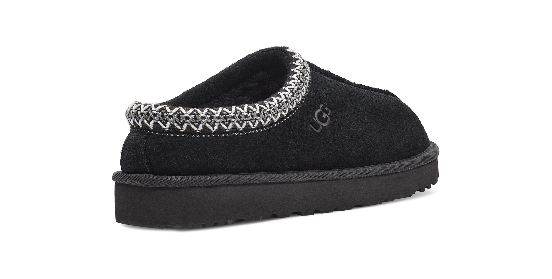 Men's UGG Tasman Slippers in Black - Cozy Indoor & Outdoor House Shoes for Winter Comfort