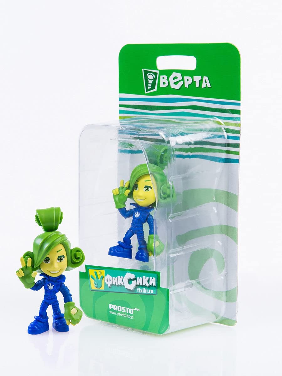Fixiki Collectible Action Figures - PROSTO Toys Fixies Verta - Fun & Educational Toys for Kids - Perfect for Playtime, Gifts & Collecting