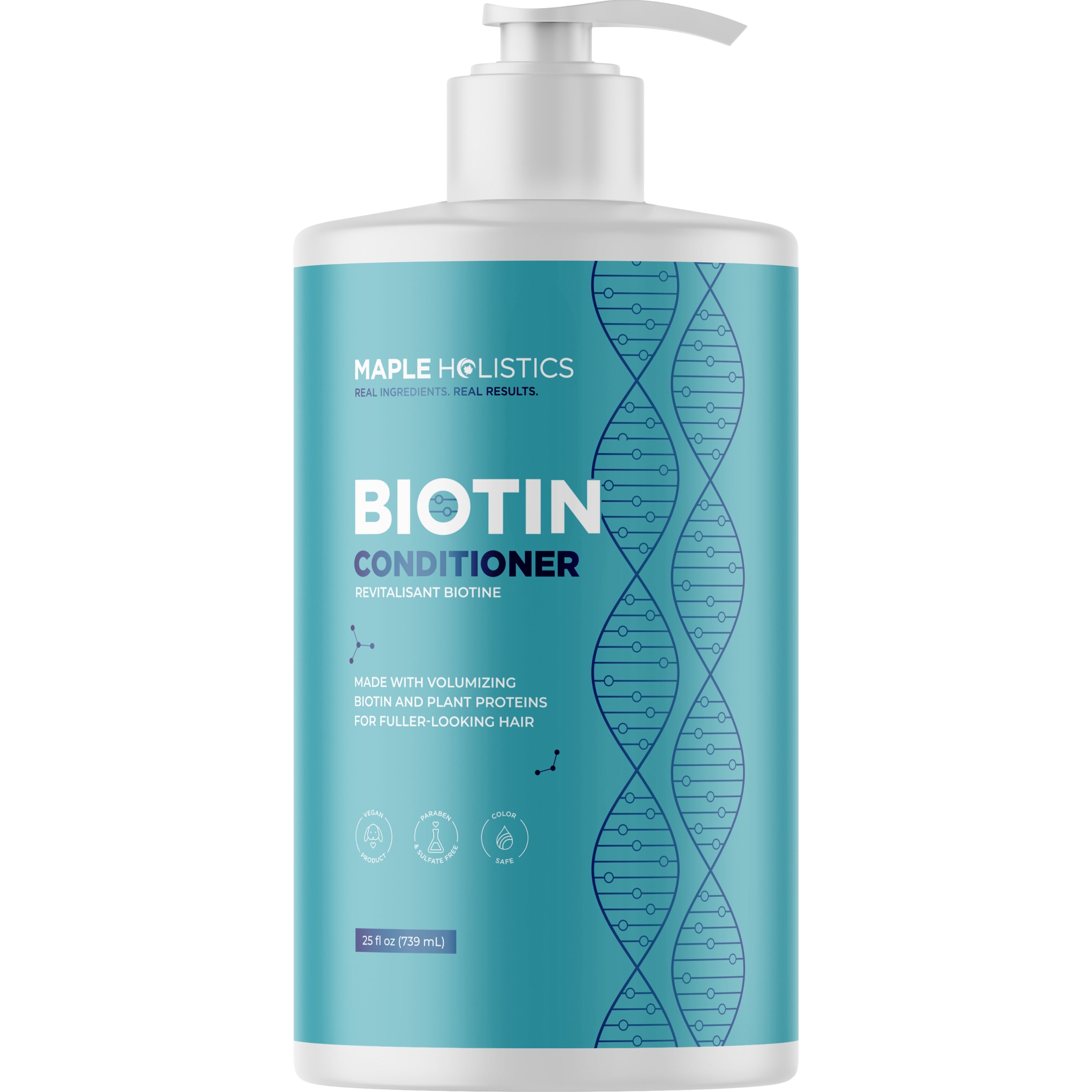 Biotin Hair Conditioner for Thicker & Stronger Hair - Sulfate-Free & Nourishing Formula for Daily Use at Home or Salon
