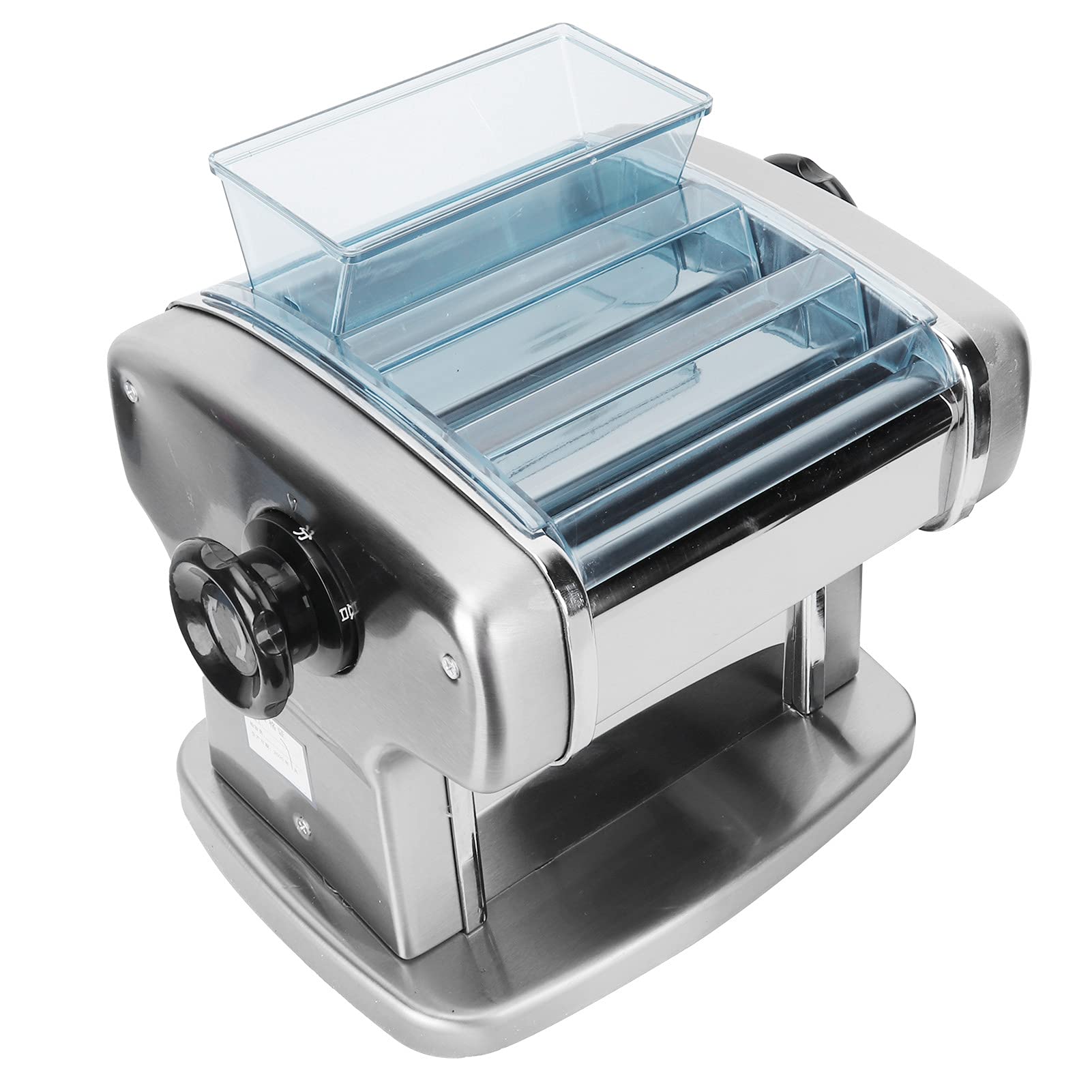 2-Blade Electric Noodle Maker Machine | Stainless Steel Pasta Maker for Fresh Homemade Pasta | Automatic Dumpling & Pastry Dough Press | Perfect for Home Kitchen, Restaurant & Hotel Use | Easy to Clean & Durable Design