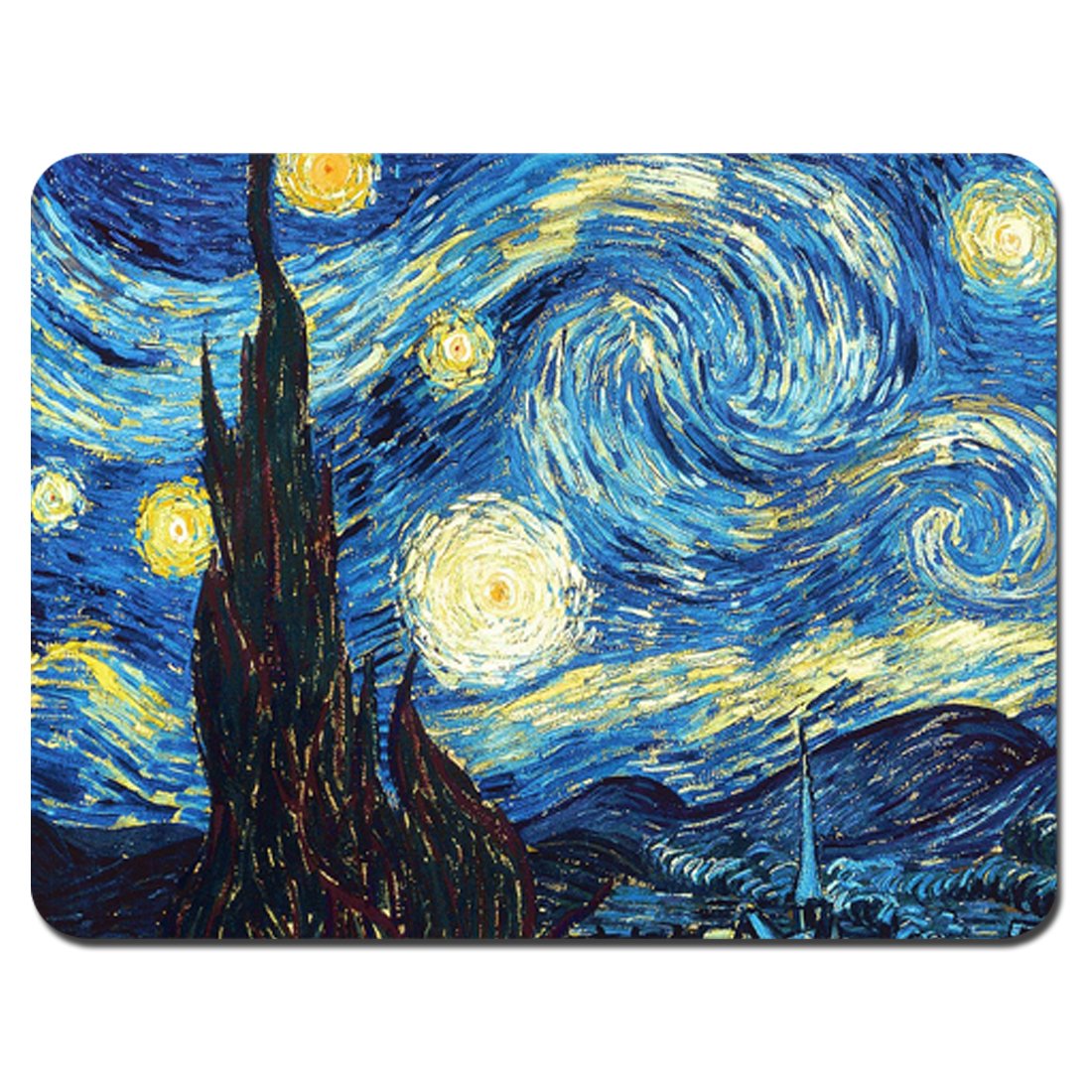 Premium Gaming Mouse Pad with Non-Slip Rubber Base & Smooth Surface - 9.5
