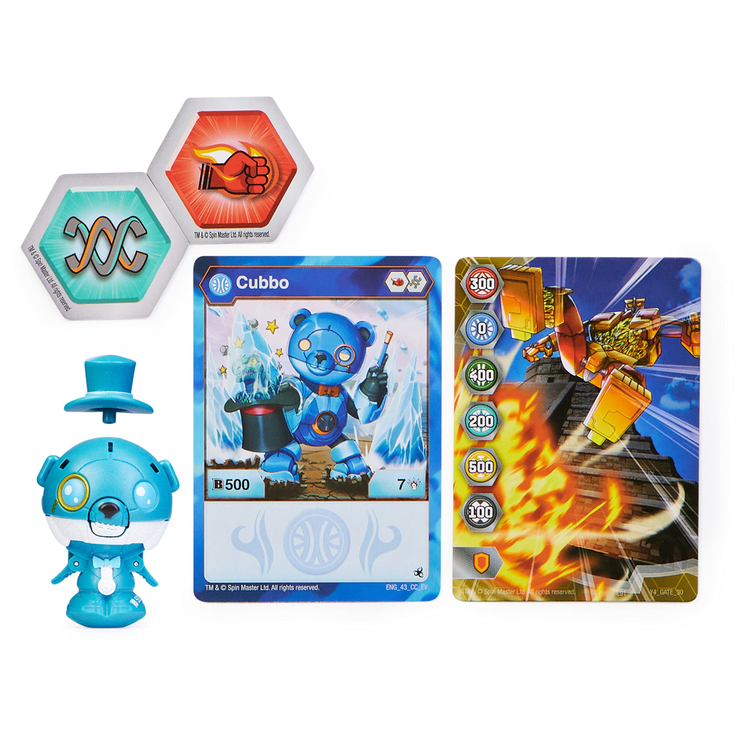 Bakugan Magician Cubbo Pack - Evolution Transforming Collectible Action Figures for Kids & Boys Age 6+ | Battle Game Toy for Playtime & Collection Display