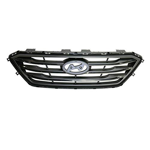 Compatible with 2015-2017 Hyundai Sonata Sport Front Bumper Grille Assembly (Without Auto Cruise Control) - Upgrade Your Car's Style & Performance for Daily Driving & Car Shows