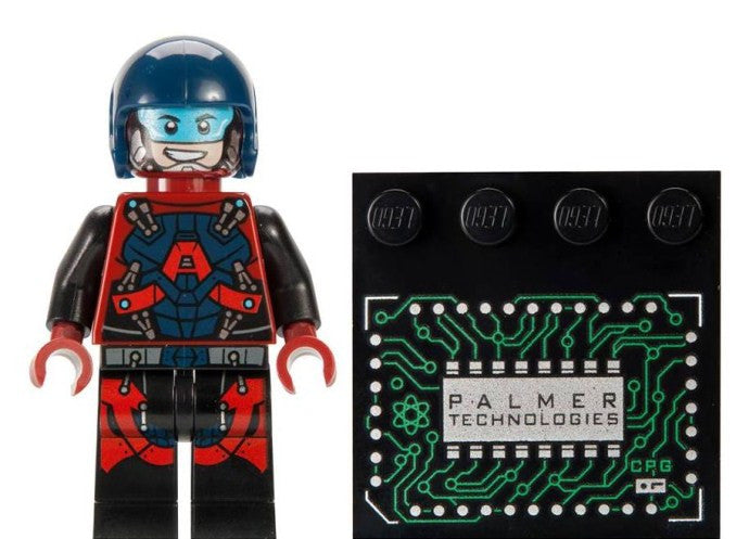 Lego® Ray Palmer Atom Super Heroes Minifigure Frame - Comic Con Special Edition for Collectors & Display