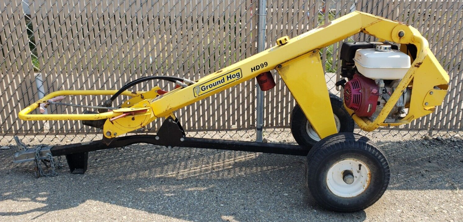 Groundhog HD99 Auger - Heavy Duty Earth Drill for Gardening, Landscaping & DIY Projects | Perfect for Planting, Fence Post Holes & Groundhog Day Celebrations